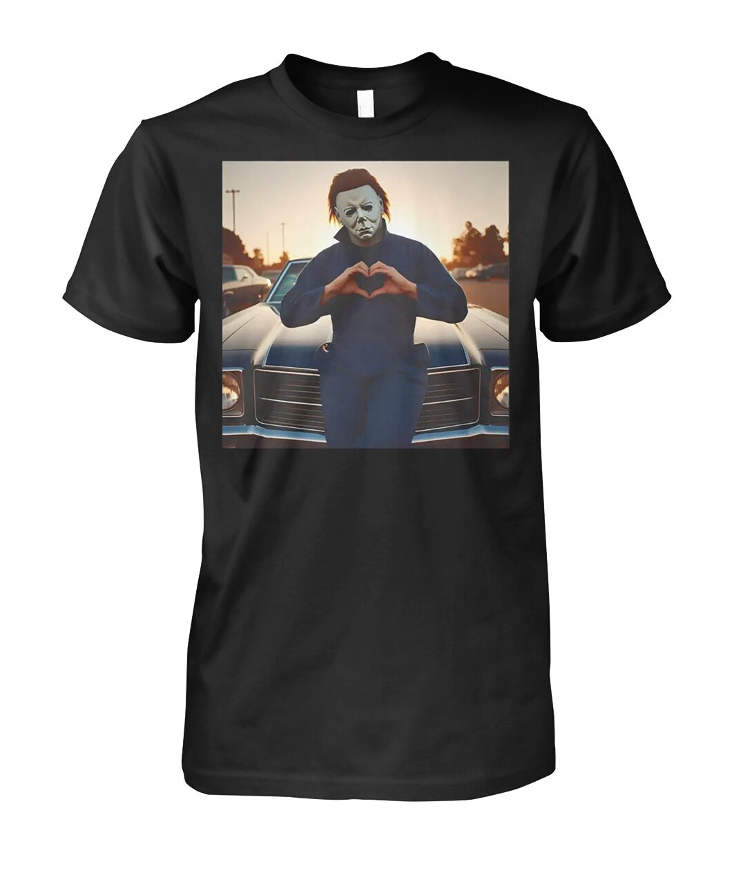 Michael Myers Halloween Heart Hands T Shirt - spodtee