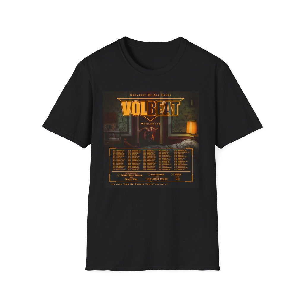 Volbeat Greatest of All Tours Worldwide 2025 Shirt