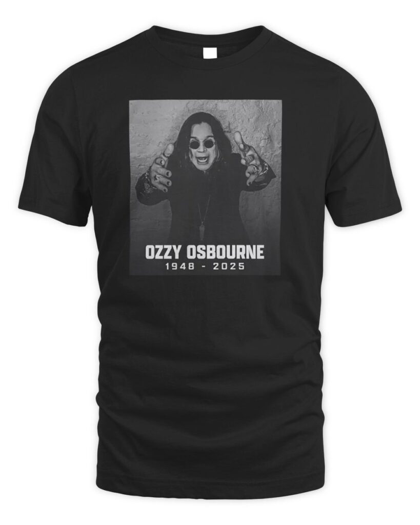 Introducing the "RIP Ozzy Osbourne 1948-2025 Shirt", a tribute to the legendary icon who has left an indelible mark on rock music. Don't miss your chance to own this iconic piece of memorabilia. Grab your "Rest in peace Ozzy Osbourne Shirt" today and keep the spirit of the Prince of Darkness alive!