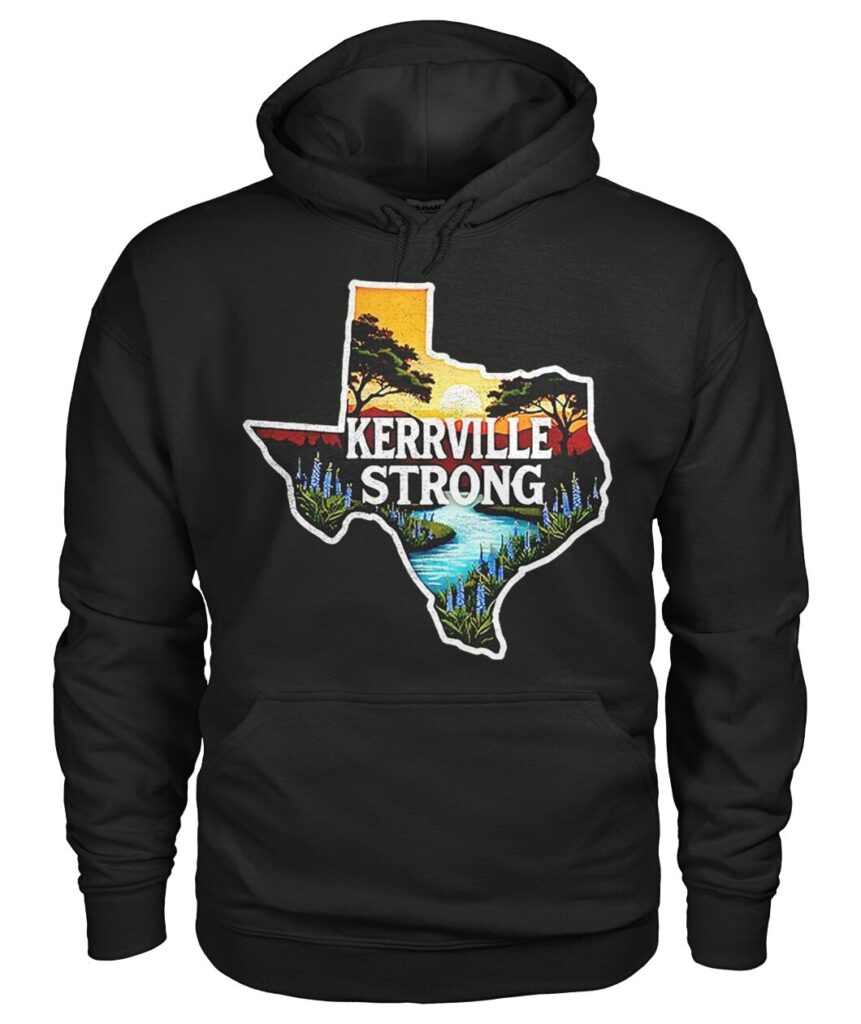 Introducing the "Kerrville Strong Hill Country Texas Flood Support Shirt"—more than just a piece of clothing, it’s a symbol of resilience and community strength. Crafted with care, this shirt not only showcases your support for those affected by the recent floods but also embodies the spirit of Kerrville and its unwavering commitment to recovery. Every purchase directly contributes to flood relief efforts in our area, ensuring that your support translates into real help for families in need. Wear it proudly and join us in showing that together, we are stronger. Get your "Kerrville Strong Hill Country Texas Flood Support T Shirts" today and be part of something bigger—because every bit counts in rebuilding our community!