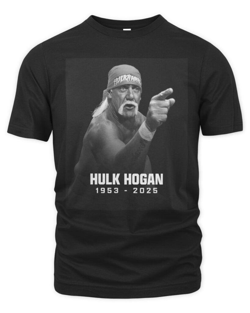 Say goodbye to the immortal kind of. This "RIP Hulk Hogan shirt" is a tongue-in-cheek tribute to the wrestling legend’s career not his life. This "Rest In Peace Hulk Hogan Shirt" is a humorous parody design made for wrestling fans and retro pop culture lovers. Honor the unforgettable legacy of one of wrestling’s most iconic figures. This "RIP Hulk Hogan 1953–2025 Shirt" commemorates the life and impact of the man who redefined entertainment in the ring and beyond.