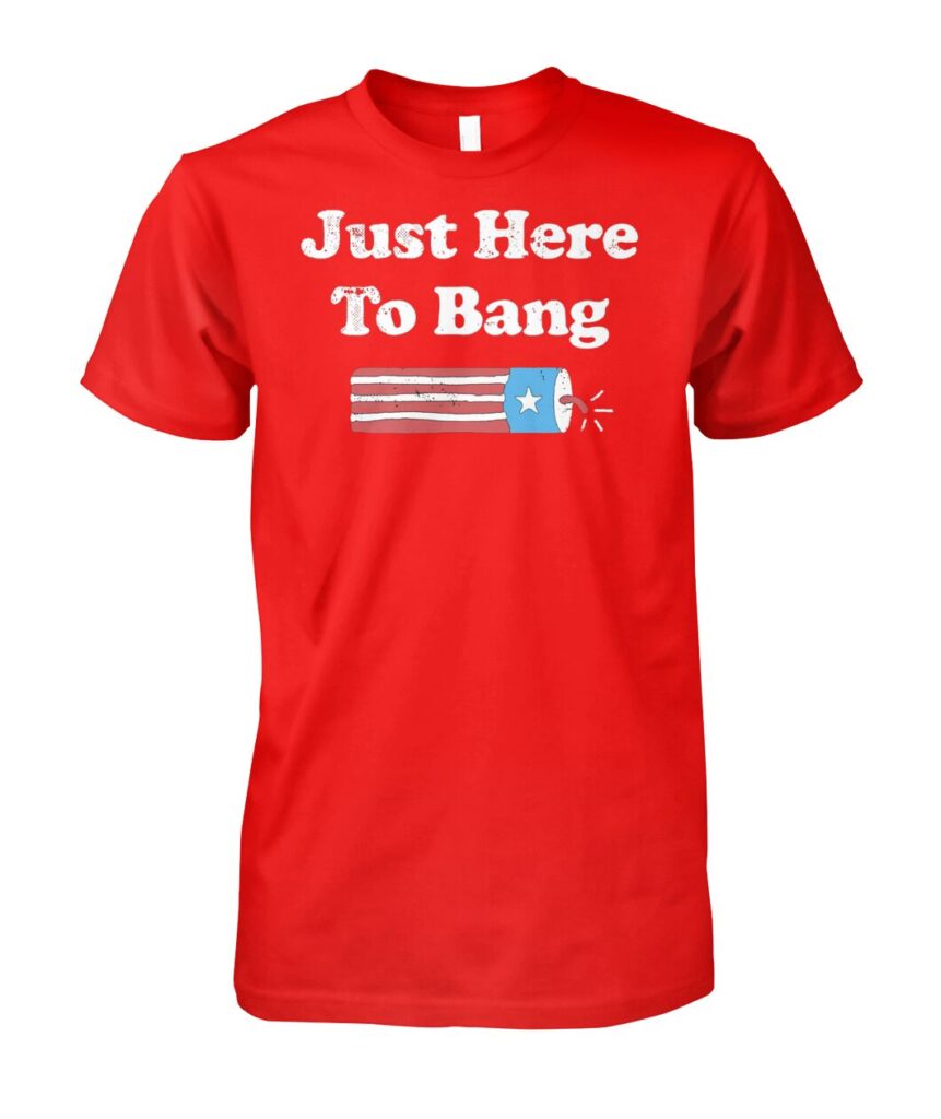 Introducing the "Rex Ryan Just Here To Bang Shirt", a must-have for any die-hard football fan or anyone who appreciates bold, humorous apparel. This shirt isn't just a piece of clothing; it's a statement. Featuring a striking design that showcases Rex Ryan's infamous catchphrase, this shirt embodies the spirit of enthusiasm and passion that defines the game. Don't miss out on this unique opportunity to wear your fandom proudly. With its blend of humor and style, the "Rex Ryan Just Here To Bang T Shirts" is not just an addition to your wardrobe; it’s an essential piece for showcasing your love for football in a fun and memorable way. Get yours today and let everyone know you’re here to have a good time!