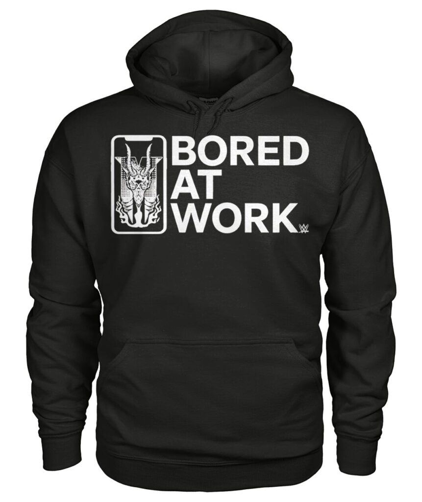 Introducing the "Drew McIntyre Bored At Work Shirt" – the perfect blend of comfort, style, and personality for fans of the Scottish Warrior! This shirt is not just an article of clothing; it’s a statement piece that showcases your love for wrestling while adding a touch of humor to your workday. Don’t miss out on the chance to express yourself with the "Drew McIntyre Bored At Work T Shirts" – order yours today and bring some excitement back into your daily routine!.