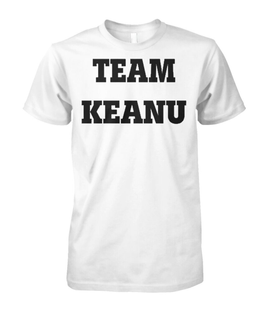 Introducing the "Jerry O’Connell Team Keanu Shirt"—a must-have for any fan of the beloved actor and his iconic role in the "Team Keanu" movement! This shirt is not just a piece of clothing; it’s a statement. Crafted from high-quality, breathable fabric, it promises comfort whether you’re at a casual gathering or showing your support at an event. Wear it proudly to showcase your allegiance to Team Keanu and spark conversations with fellow fans. Whether you're gifting it to a friend or treating yourself, the "Jerry O’Connell Team Keanu T Shirts" is more than just apparel; it's an emblem of camaraderie among fans who appreciate great talent. Don’t miss out—grab yours today and be part of something special!