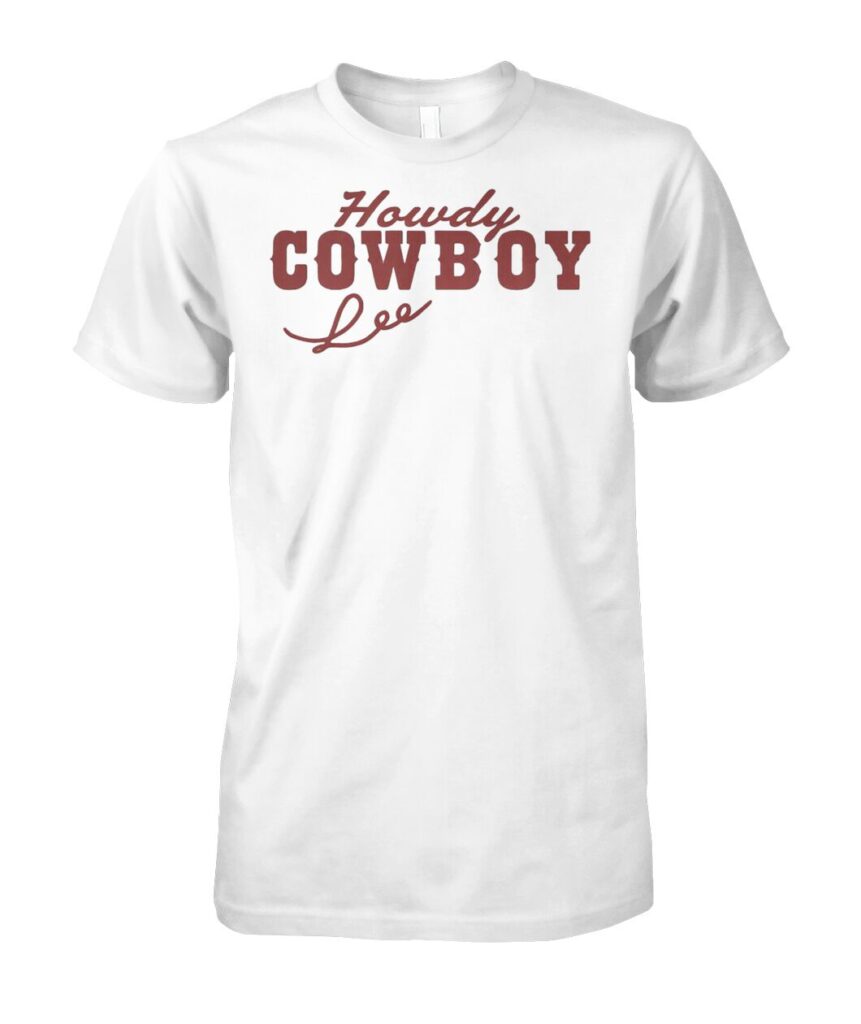 Introducing the "Lexie Hull and Sophie Cunningham Howdy Cowboy Shirt", a perfect blend of style and comfort that every fashion-forward individual needs in their wardrobe. This shirt isn't just an article of clothing; it's a statement piece that embodies the spirit of adventure and fun. Crafted from high-quality materials, it ensures durability while providing a soft, breathable feel against your skin. grab your "Lexie Hull and Sophie Cunningham Howdy Cowboy T Shirts" today and let your outfit do the talking!