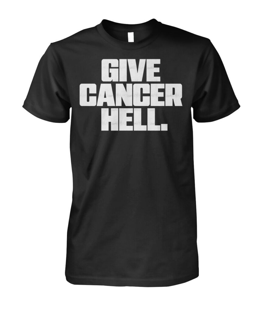 Introducing the "Oregon Football Give Cancer Hell Shirt"—a powerful statement piece that embodies both team spirit and a commitment to fighting cancer. This shirt is not just about showcasing your love for Oregon football; it’s a rallying cry for those who believe in standing up against this relentless disease. Made from high-quality, breathable fabric, it ensures comfort whether you’re cheering from the stands or participating in awareness events. Don’t miss out on this opportunity to wear your passion proudly while championing an important cause. Grab your "Oregon Football Give Cancer Hell T Shirts" today and show everyone that together, we can fight against cancer with unwavering determination!