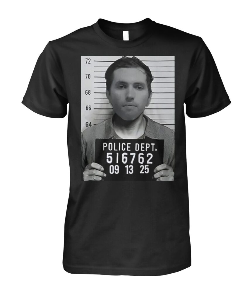 Introducing the "Tyler Robinson Mugshot Charlie Kirk Assassination shirt"—a bold statement piece that captures attention and sparks conversation. This shirt is not just a garment; it’s a powerful expression of your stance on current events and cultural commentary. Crafted from high-quality materials, it ensures both comfort and durability, making it perfect for everyday wear or special occasions. Wearing the "Tyler Robinson Mugshot Charlie Kirk Assassination T shirts" is more than just fashion—it's about being part of a dialogue that matters. Don’t miss out on this opportunity to express yourself; grab yours today and wear it with pride!