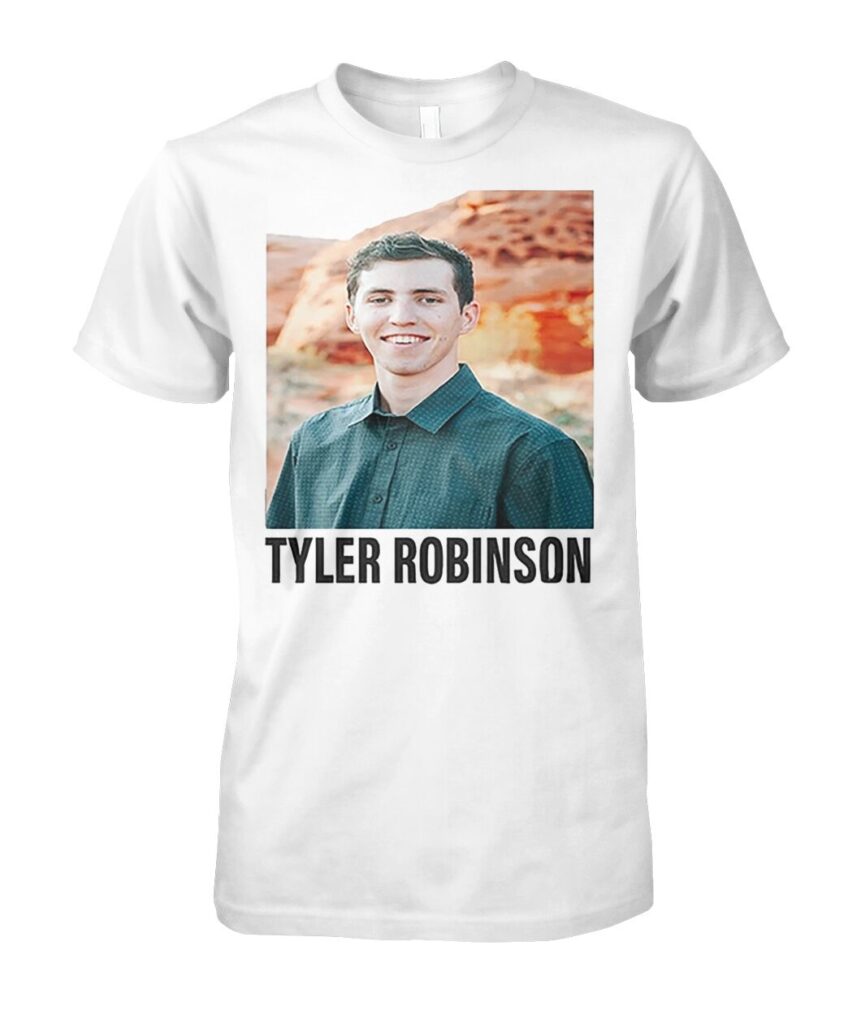 Introducing the "Tyler Robinson Justice For Charlie Kirk Shirt", a powerful statement piece that embodies the spirit of justice and advocacy. This shirt is not just a fashion choice; it represents a commitment to stand up for what is right and to support those who have faced injustice. Crafted from high-quality materials, it ensures comfort while making a bold statement. Join the movement and make your voice heard with the "Tyler Robinson Justice For Charlie Kirk T Shirts". Stand out in style while supporting a cause that matters—because every action counts in the fight for justice!
