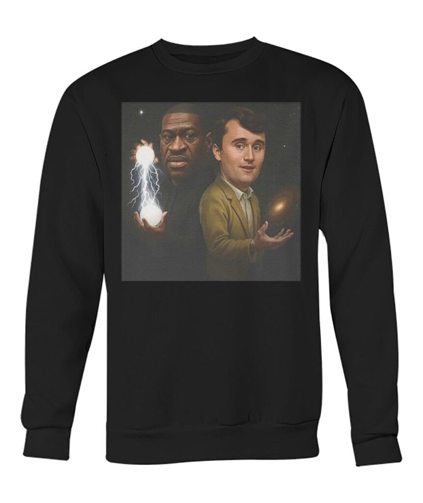 George Floyd And Charlie Kirk Wizard T Shirt, George Floyd And Charlie Kirk Wizard T Shirts, George Floyd And Charlie Kirk Wizard
