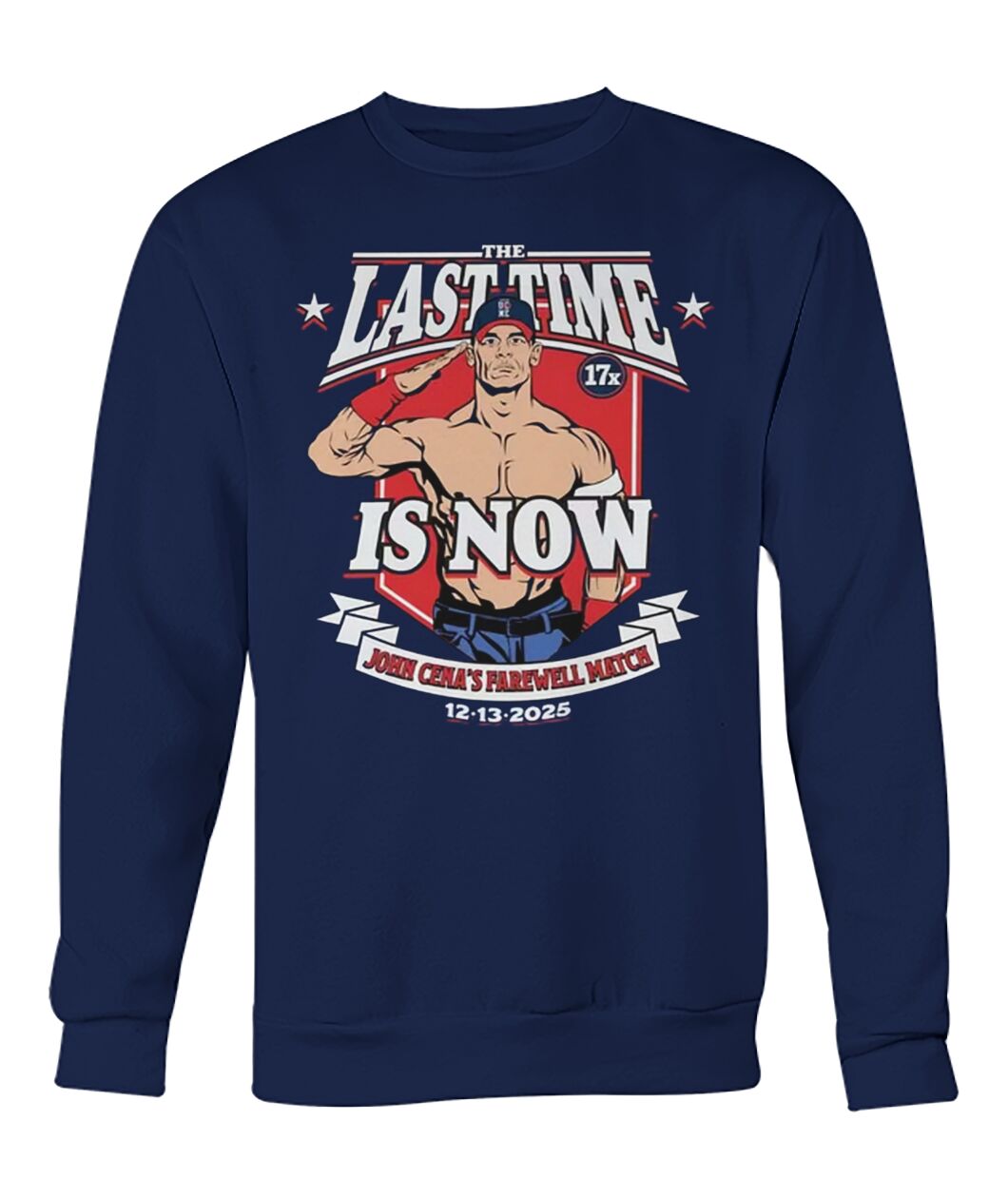 John Cena The Last Time Is Now Farewell Match in Washington DC Dec 13 2025 Shirt - spodtee.com