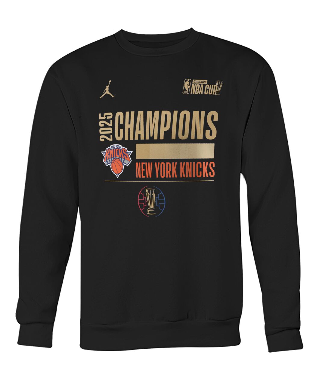 Knicks NBA Cup Champions 2025 Shirt - spodtee.com