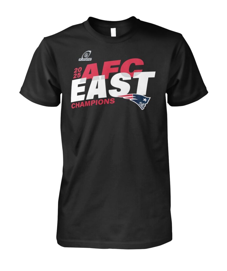 Patriots AFC East Division Champions 2025 Shirt