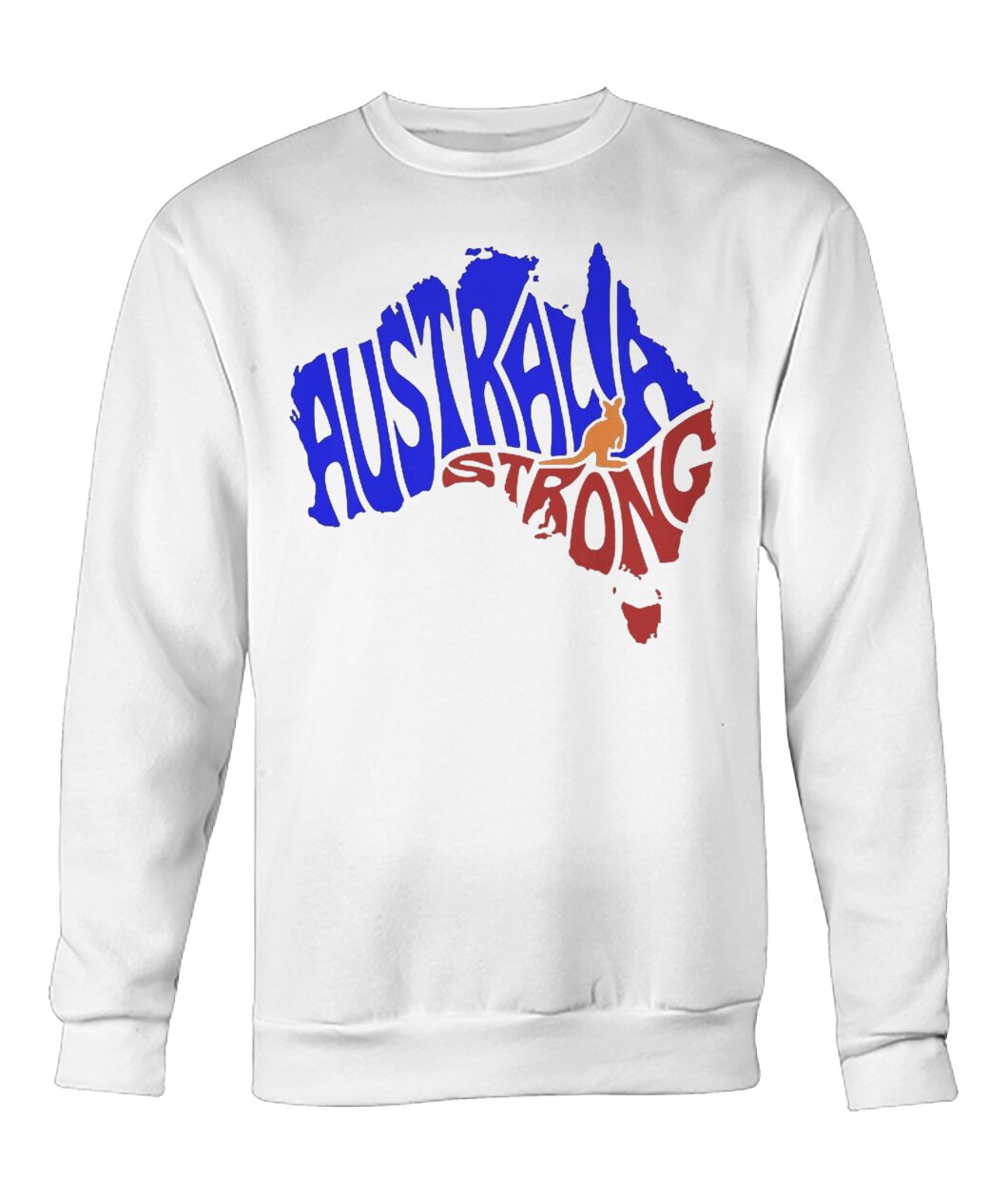 Australia Strong Map Shirt - spodtee.com